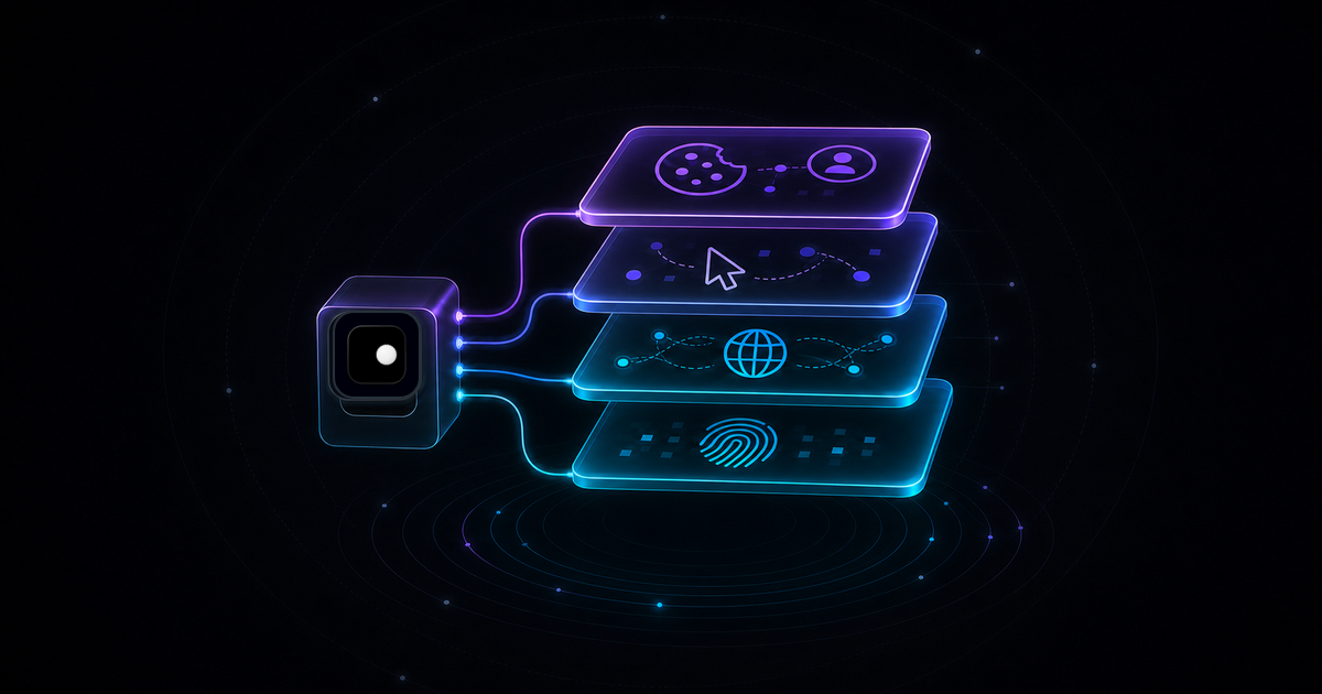 Browser Automation Without Getting Blocked: The 4-Layer Defense Stack — illustrated Clawbrowser article cover